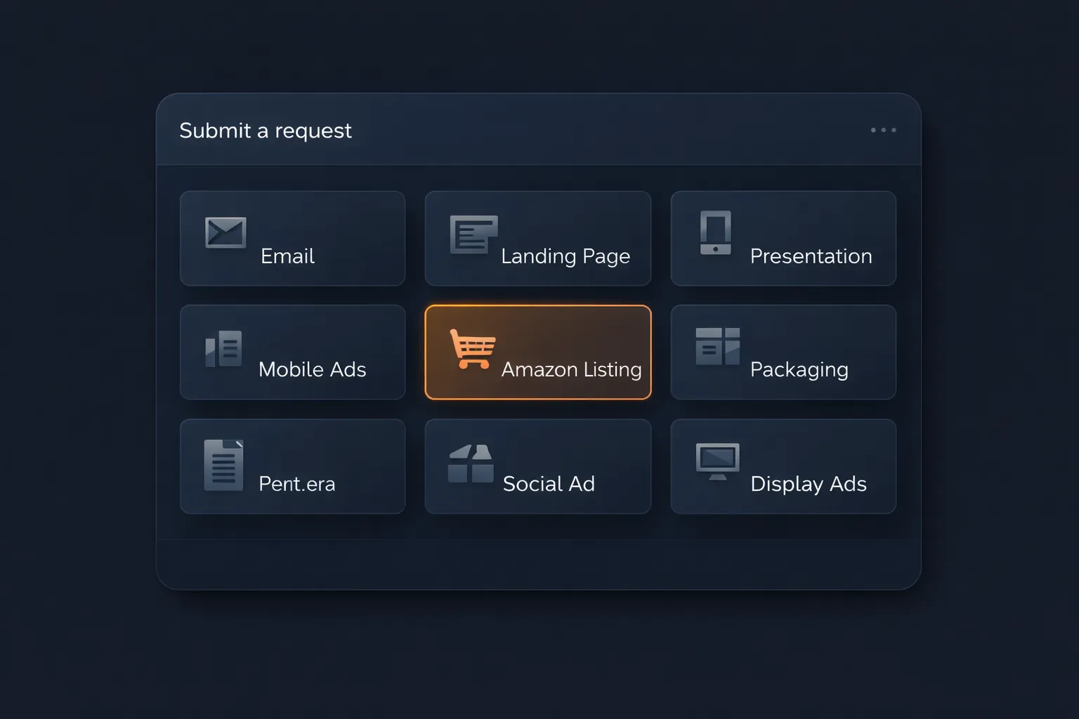 Submit design requests.